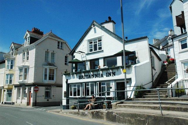 The Britannia Coaching Inn Aberdyfi Exterior photo